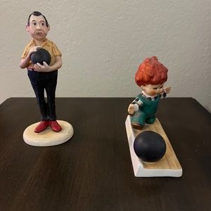 Goebel Bowling Figurines